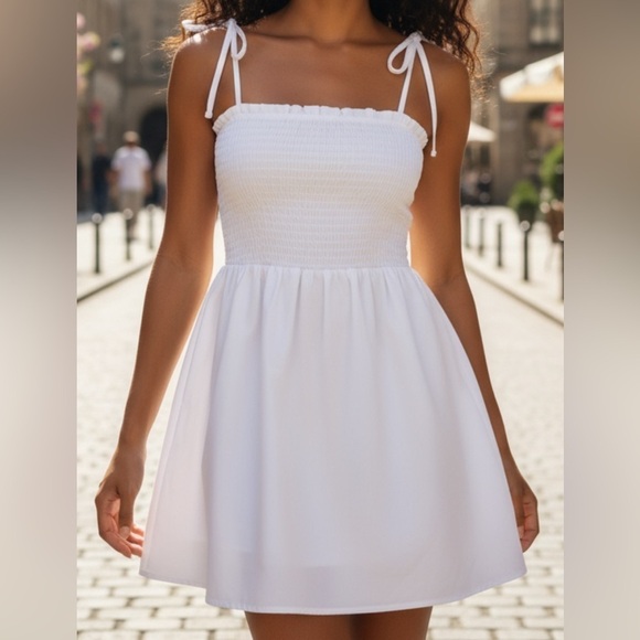 bp Dresses & Skirts - NWT BP White Dress Womens small Cotton Sundress